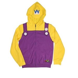 Wario  Hoodie Mens